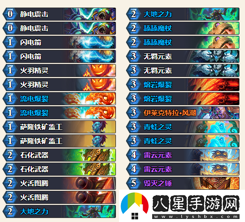 爐石傳說新版拉斯塔哈奇跡牧卡組 橙武助力奇跡再現(xiàn)