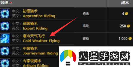 魔獸世界寒冷天氣飛行在哪買