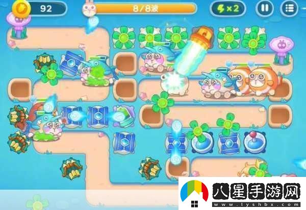 保衛(wèi)蘿卜4法老遺跡揭秘第49關(guān)智慧布局與強(qiáng)力炮塔搭配攻略輕松通關(guān)不是夢(mèng)