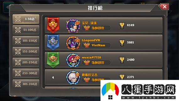 葉草劇場巔峰競技場強(qiáng)者排行節(jié)奏榜覽