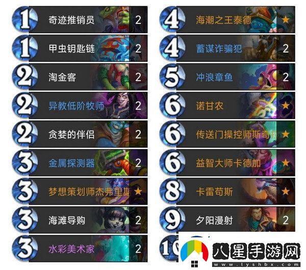 爐石傳說術(shù)法卡組攻略