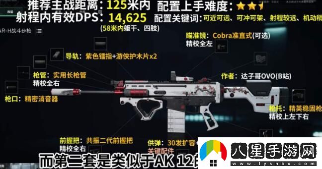 三角洲行動中SCAR_H的最佳改裝方案與思路解析