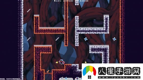 瞬移機制2D精準平臺游戲忍者明Demo上線Steam有獎速通活動開啟！