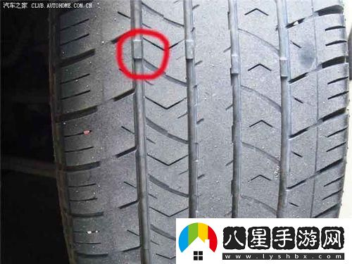 輪胎那道合模線