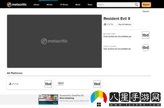 首發(fā)或?qū)⑻^PC平臺！生化危機9M站評分頁面上線