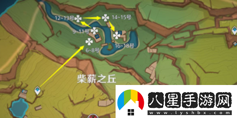 原神5.1灼灼彩菊在哪刷新