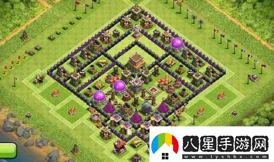 部落沖突8本神陣怎么布局部落沖突8本部落最強(qiáng)防御神陣2021
