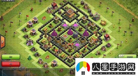 部落沖突8本神陣怎么布局部落沖突8本部落最強(qiáng)防御神陣2021