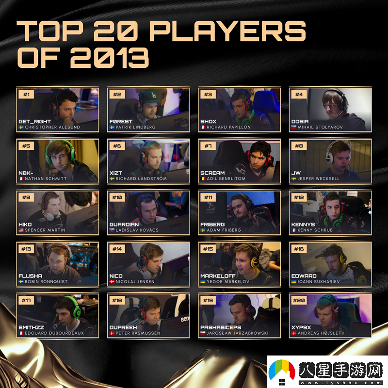 往屆HLTV年度最佳選手TOP20回顧——2013年