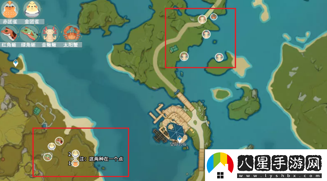 原神小動(dòng)物分布位置大全