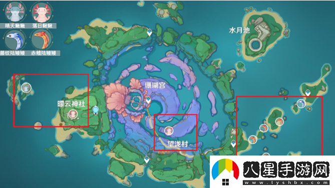 原神小動(dòng)物分布位置大全