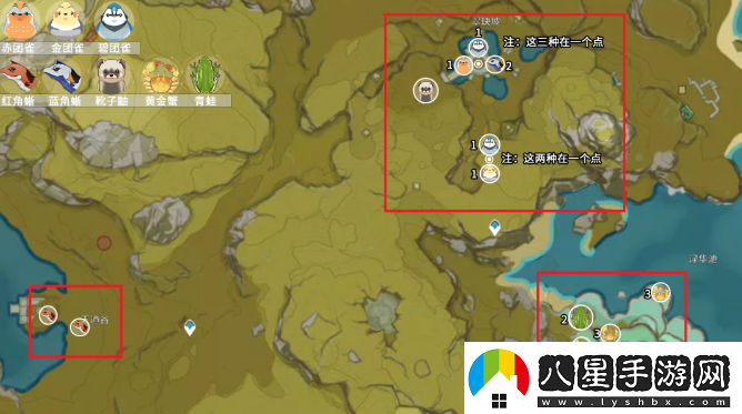 原神小動(dòng)物分布位置大全
