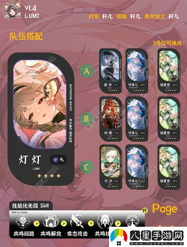 鳴潮燈燈全面培養(yǎng)攻略