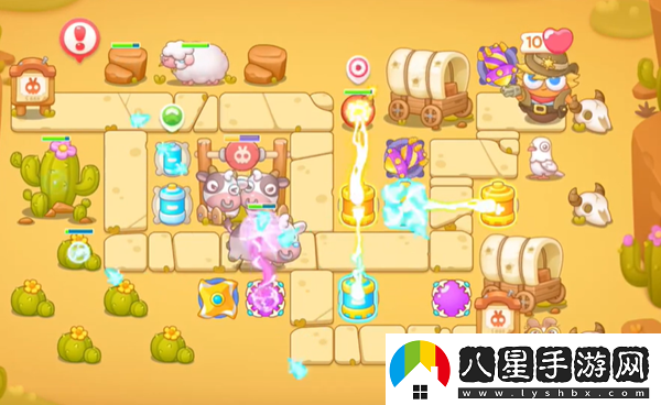 保衛(wèi)蘿卜4波仔很忙第45關(guān)攻略