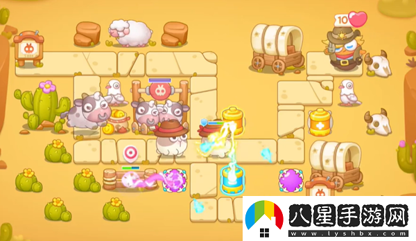 保衛(wèi)蘿卜4波仔很忙第45關(guān)攻略