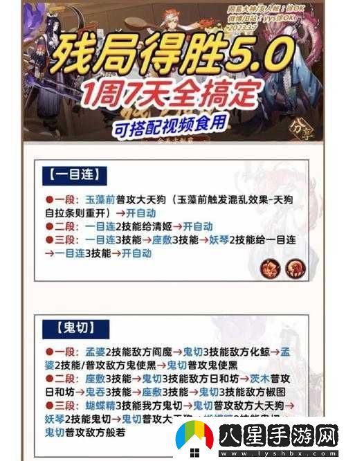 陰陽師2022年赤華凋殘局得勝攻略