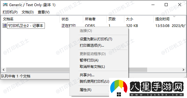 打印機(jī)服務(wù)print