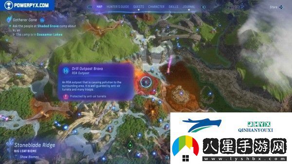 阿凡達(dá)潘多拉邊境全RDA哨站位置分享