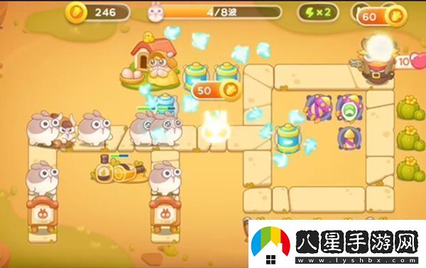 保衛(wèi)蘿卜4波仔很忙第十關(guān)無(wú)損通關(guān)技巧分享