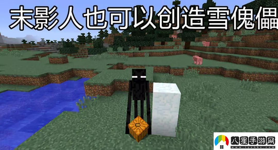 我的世界雪傀儡的兩種奇特用法
