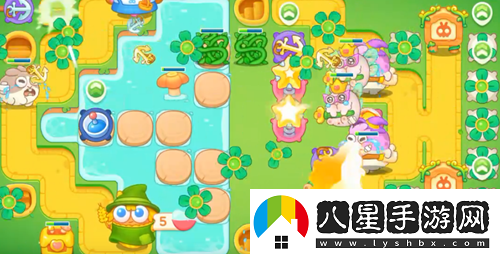 保衛(wèi)蘿卜4綠野奇緣第8關(guān)攻略