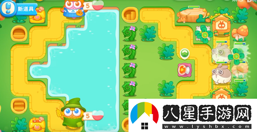 保衛(wèi)蘿卜4綠野奇緣第8關(guān)攻略