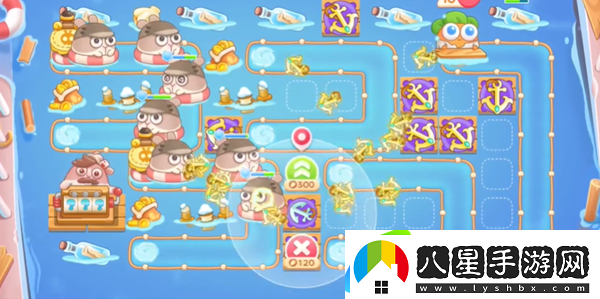 保衛(wèi)蘿卜4暖暖湯泉第8關(guān)攻略