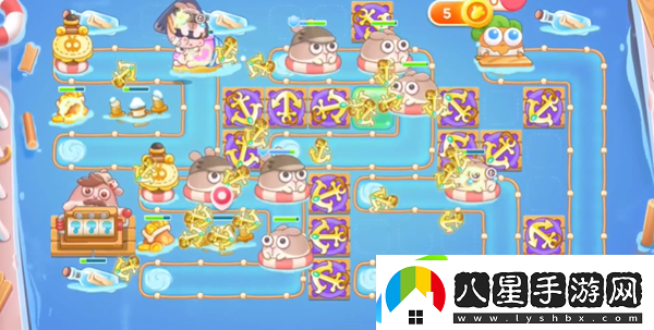 保衛(wèi)蘿卜4暖暖湯泉第8關(guān)攻略