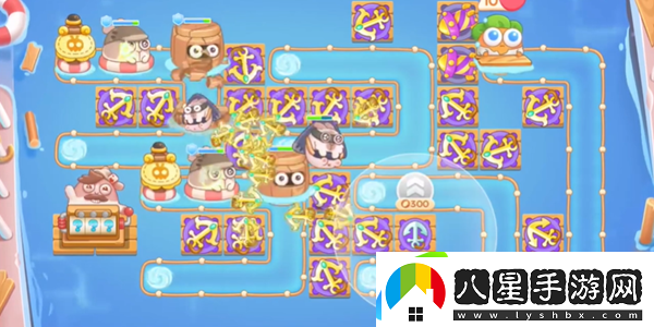 保衛(wèi)蘿卜4暖暖湯泉第8關(guān)攻略