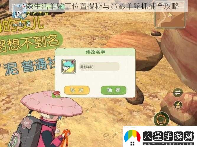 小森生活羊駝王位置揭秘與霓影羊駝抓捕全攻略