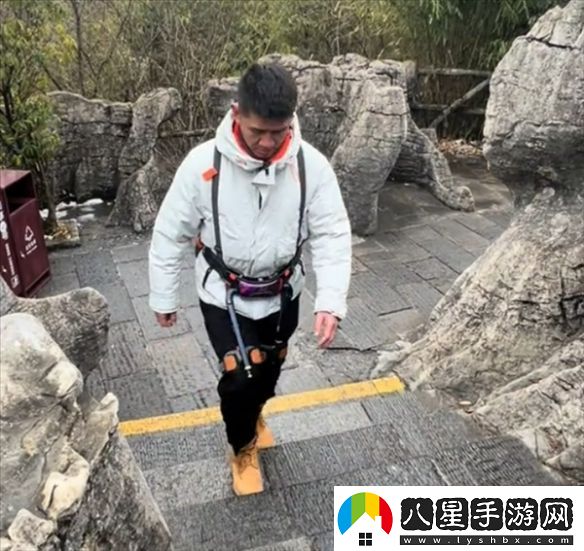 湖北一景區(qū)開始體驗“機器腿”