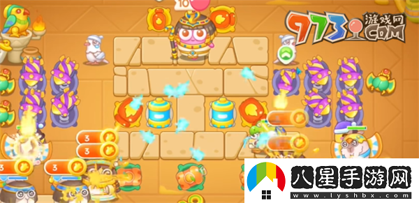 保衛(wèi)蘿卜4法老歸來(lái)第116關(guān)怎么過(guò)