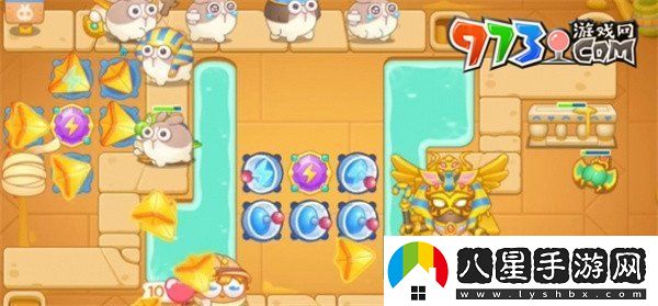 保衛(wèi)蘿卜4法老歸來第120關(guān)怎么過