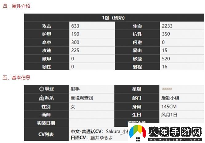 霧境序列沙梨技能詳細分享