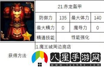 神之天平赤龍盔甲怎么獲取