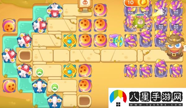 保衛(wèi)蘿卜4波仔很忙59關(guān)攻略