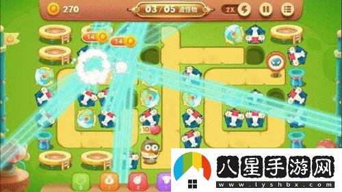 保衛(wèi)蘿卜3游樂(lè)場(chǎng)第45關(guān)怎么過(guò)
