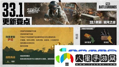PUBG推出薩諾地形破壞功能小叮當聯名皮膚火熱售賣中！