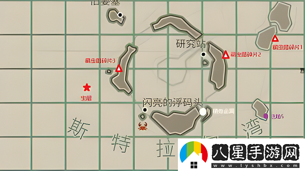 漁帆暗涌美杜莎章魚位置一覽