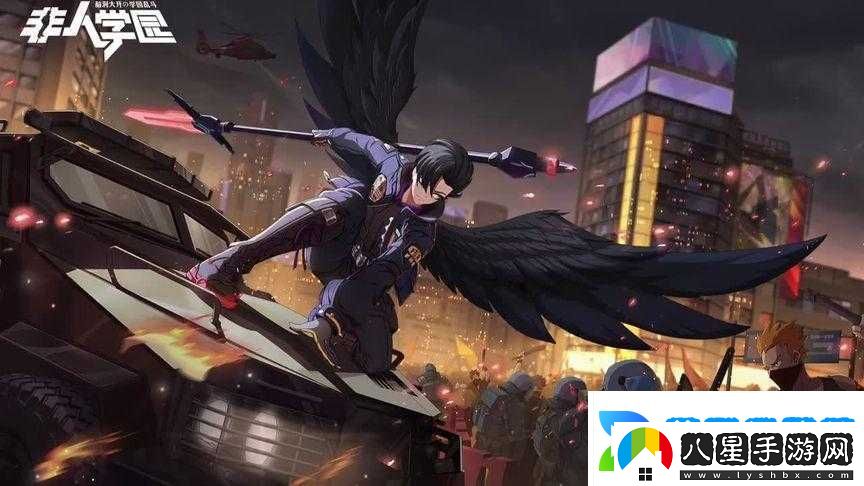 非人學(xué)園非都**羽模型特效預(yù)覽！這波炸裂美學(xué)我服了