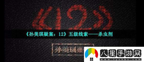 孫美琪疑案12五級線索殺蟲劑在哪
