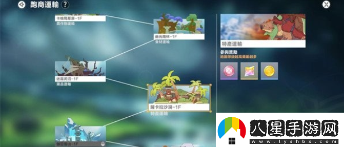 圣境之塔跑商玩法怎么玩