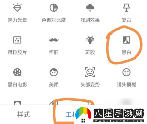 snapseed怎么只留一種顏色snapseed局部色彩保留方法