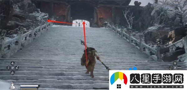 黑神話悟空亢金龍?jiān)谀?></p><p>3、然后沿著小路一直往上走，墻邊會出現(xiàn)小怪需要注意躲避；</p><p style=