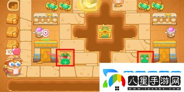 保衛(wèi)蘿卜4法老歸來第110關(guān)怎么過