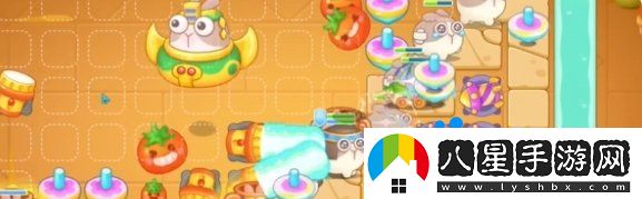 保衛(wèi)蘿卜4法老歸來第112關(guān)怎么過