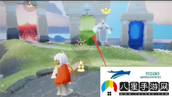 光遇禁閣彩虹下的蠟燭位置